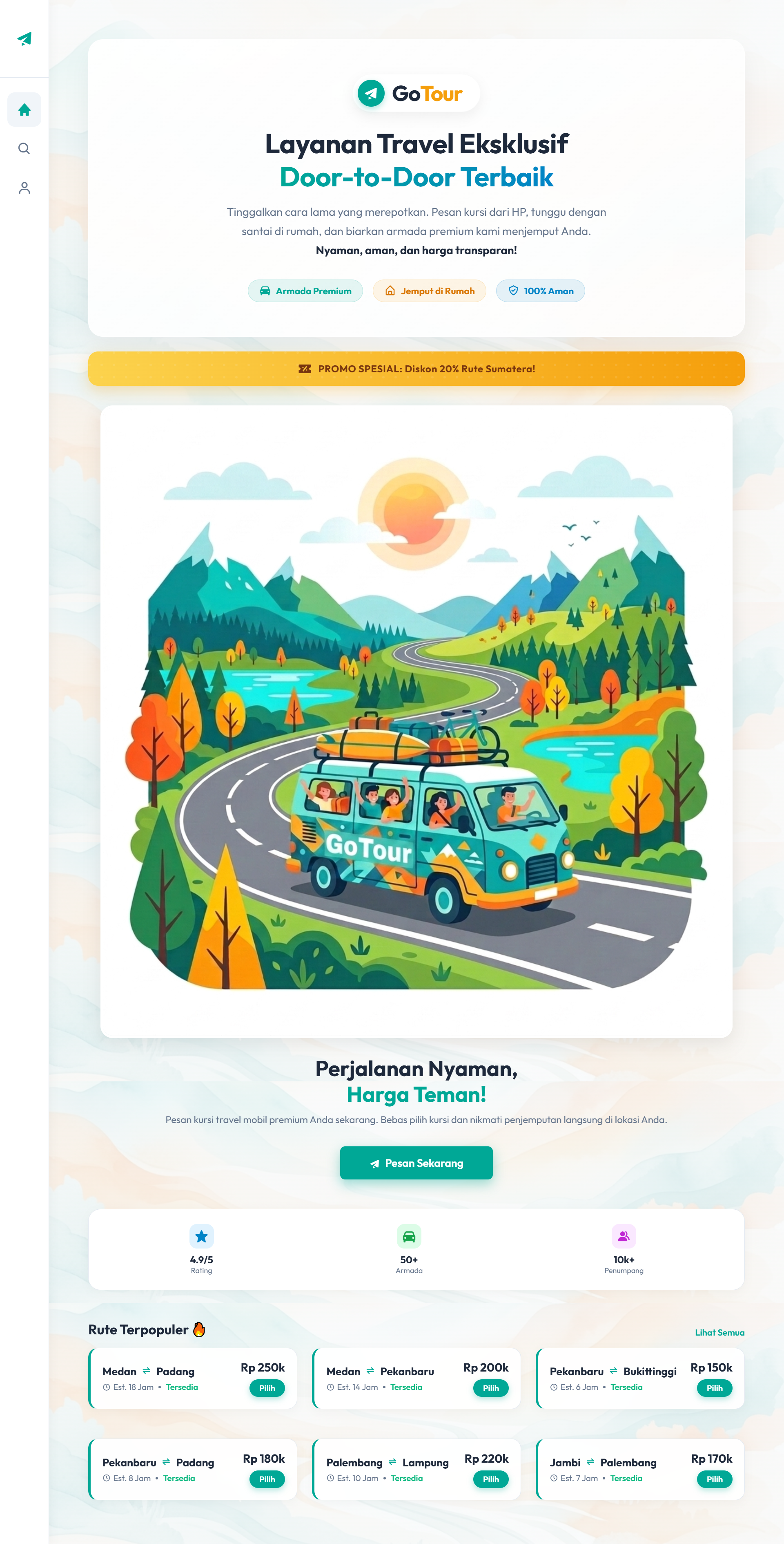 GoTour - Layanan Tiket Travel